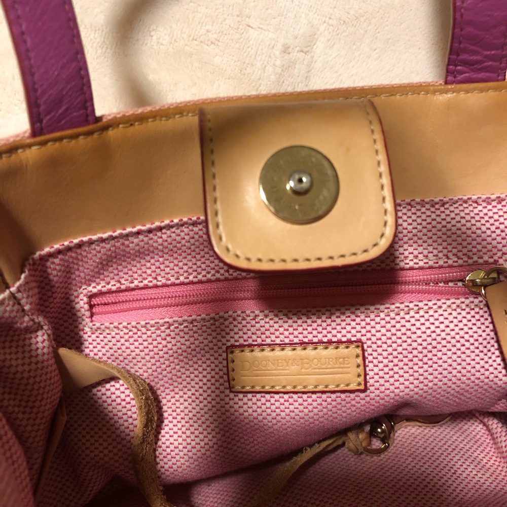 Dooney & Bourke Pink Purse - Picture 5 of 10